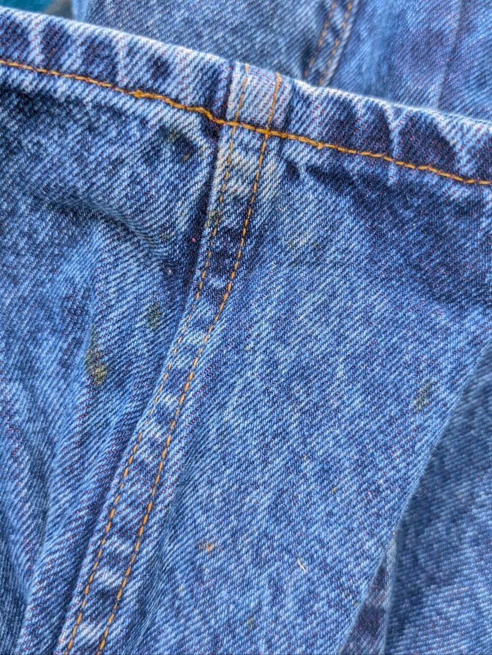 Vintage 1980s Levi's "Student" 100% Cotton Acid Washed Jeans W28 L30 - Picture 8 of 11
